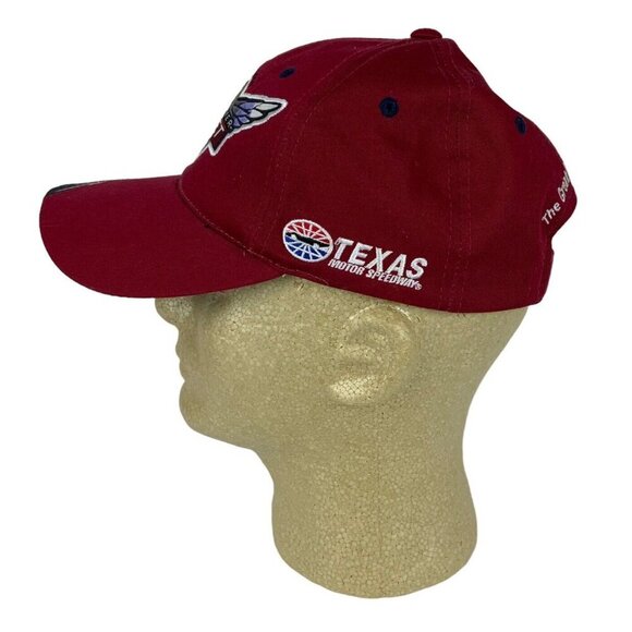 Bombardier Learjet 500 Red Embroidered Strapback Hat Texas Motor Speedway 2008 - Picture 5 of 7